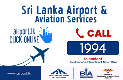 – Sri Lanka Airport &  Aviation Services –